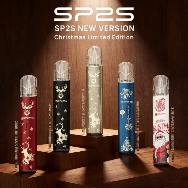 SP2S聖誕限定主機 | 升級版鈦色主機 · 通用一代煙彈 · 質感升級 · 節日氣氛滿載:圖片 3